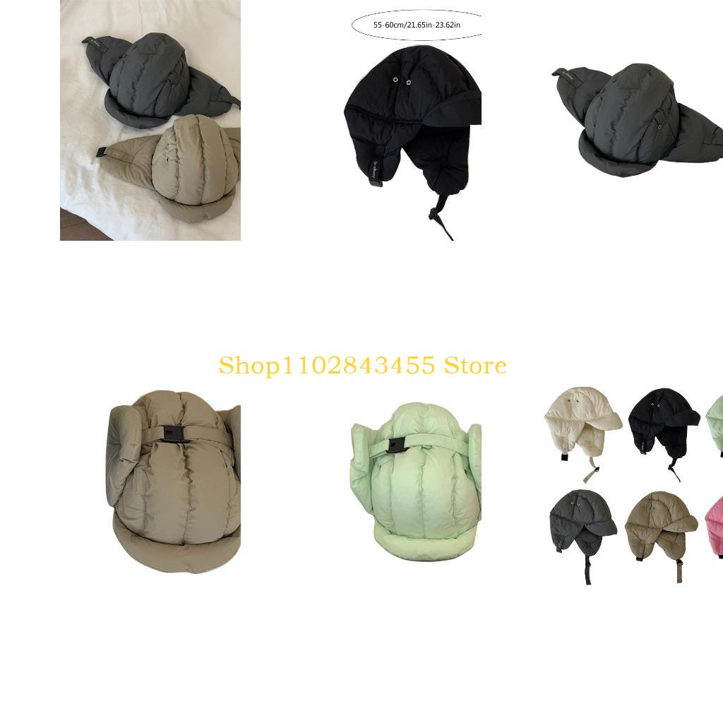 Winter Trapper Hat - 49MC Dames Bivakmuts Trapper Hoed Capuchon