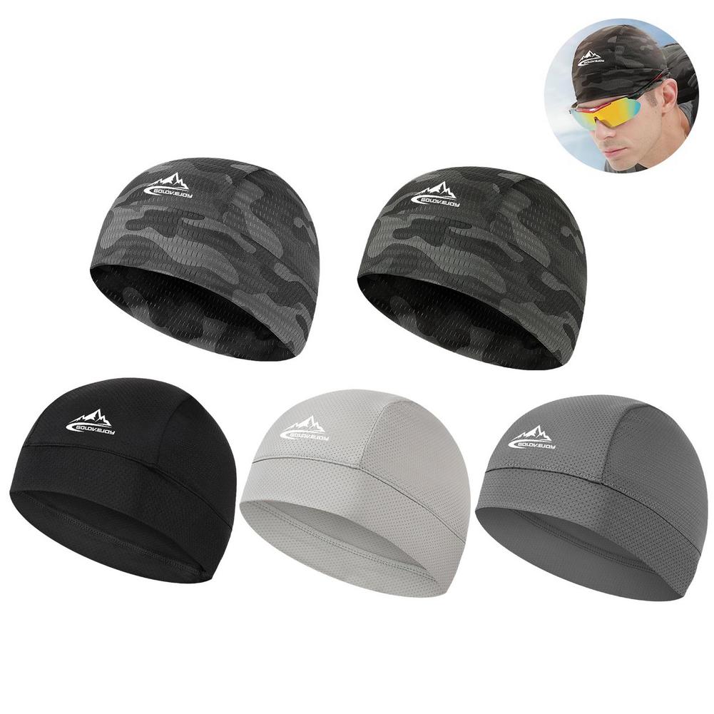 Skull Cap Helmet Liner - Snel drogende anti-UV sport fietsmuts voor