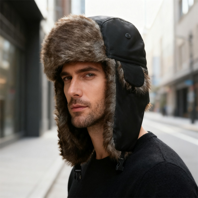 Winter Trapper Hat - Winter Russische Ushanka Hoed Heren Militaire