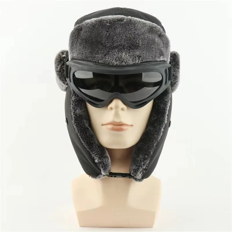 Trapper Hat Ear Flap - Sneeuwski Leger Militaire Ushanka Hoeden met