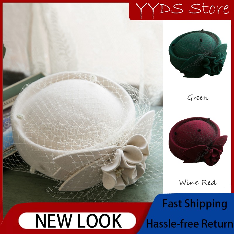 Beret French Wool - Franse vintage wollen baret voor dames,