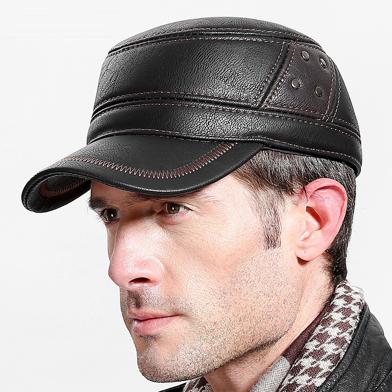 Koeienhuid Lederen Baseball Ca - Baseball Cap Structured recensie en prijs