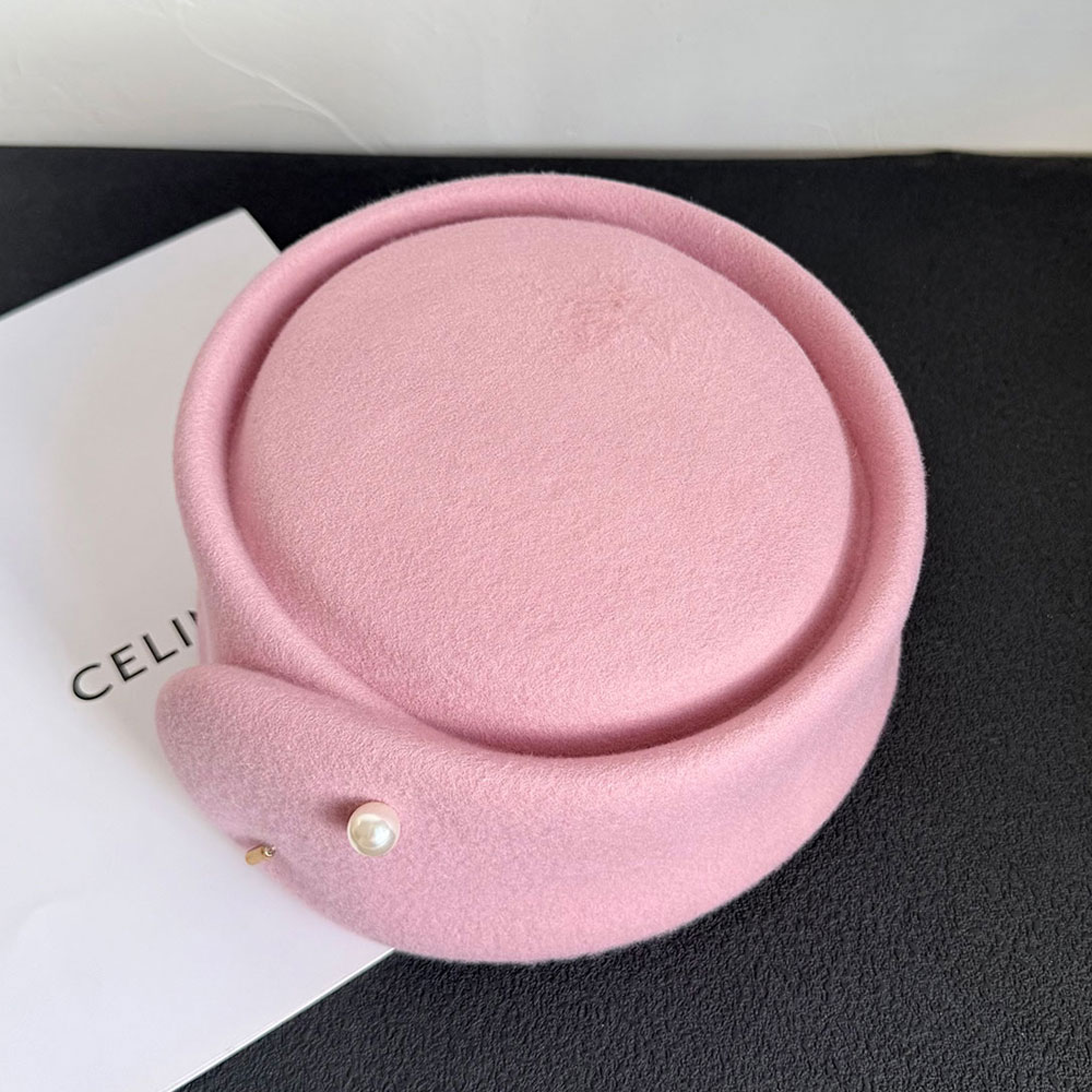 Herfst Winter Nieuwe 100% Roze - Beret French Wool recensie en prijs