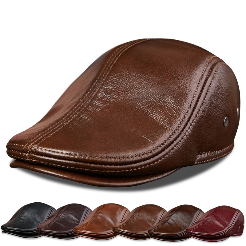 Echt rundleer heren baretten p - Baseball Cap Structured recensie en prijs
