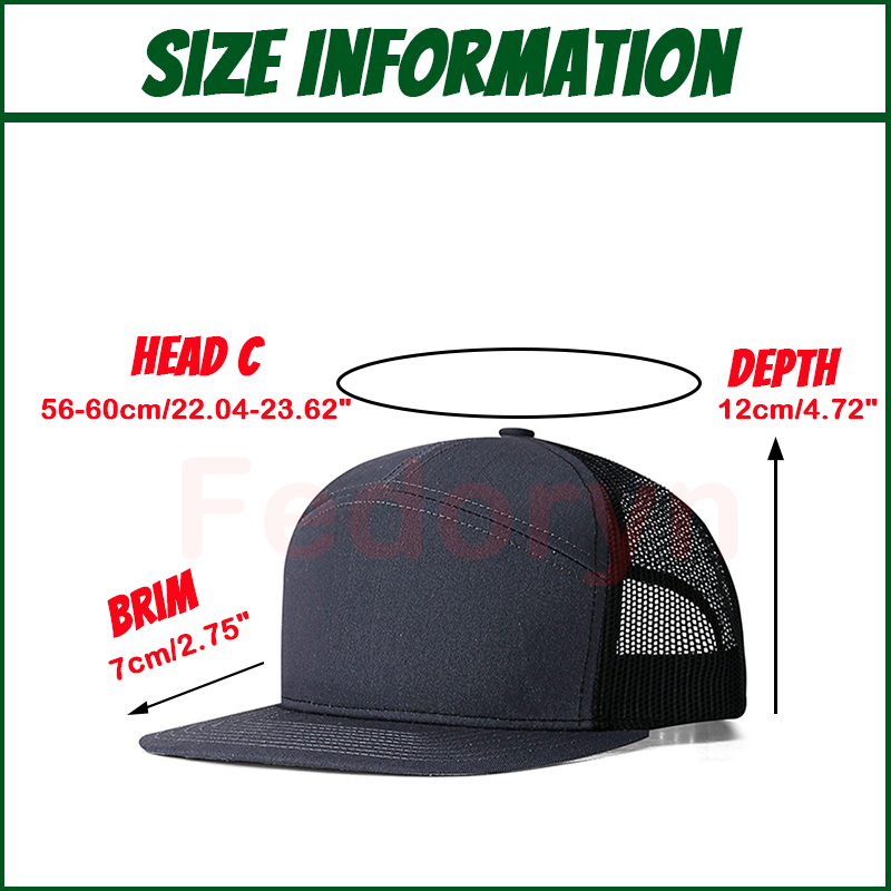 Fedoryn Custom Borduurlogo Ric - Trucker Cap Mesh recensie en prijs