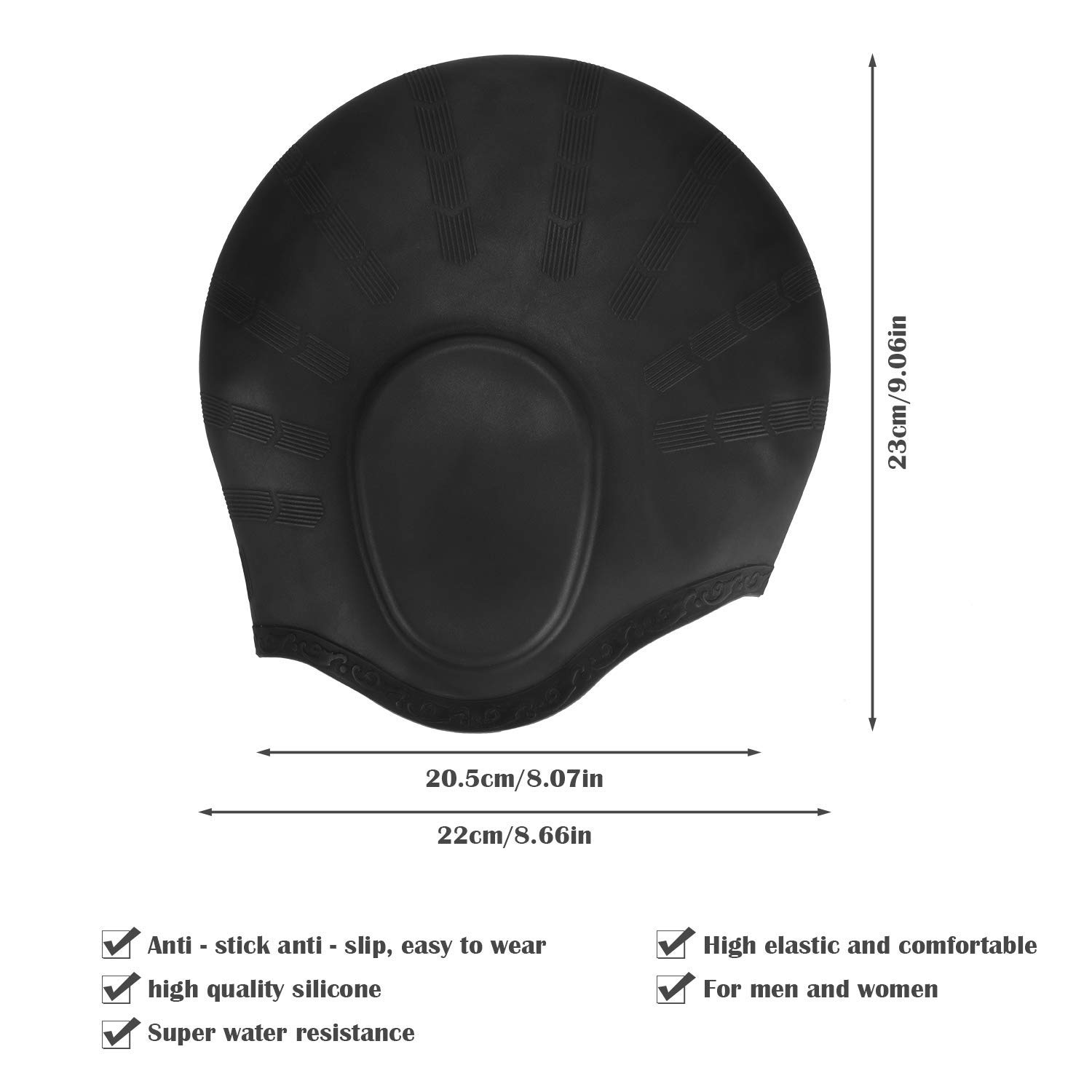 Volwassenen Hoge elastische ba - Swim Hat Silicone recensie en prijs