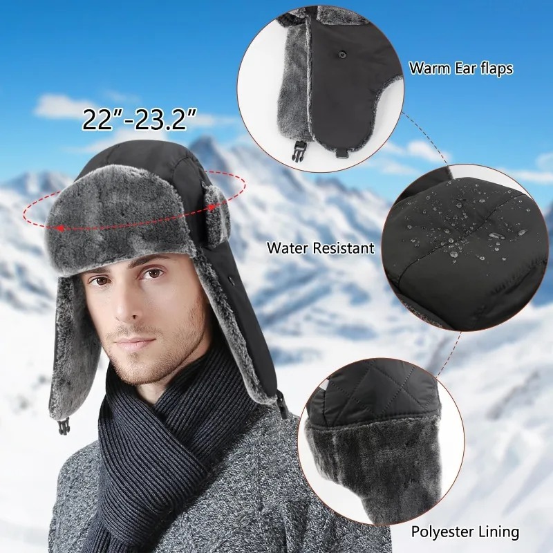 Sneeuwski Leger Militaire Usha - Trapper Hat Ear Flap recensie en prijs