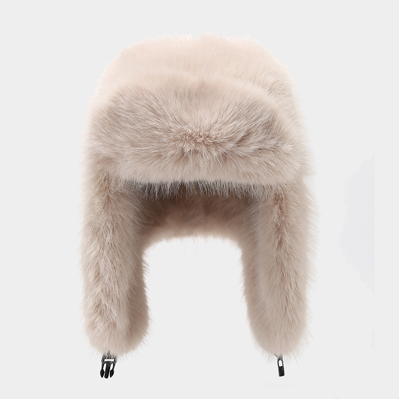 Dames nepvossenbont trappermut - Trapper Hat Ear Flap recensie en prijs