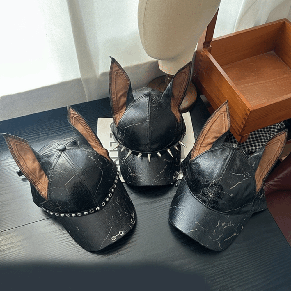 Mode Punk Doberman Hondenoortj - Baseball Cap Structured recensie en prijs