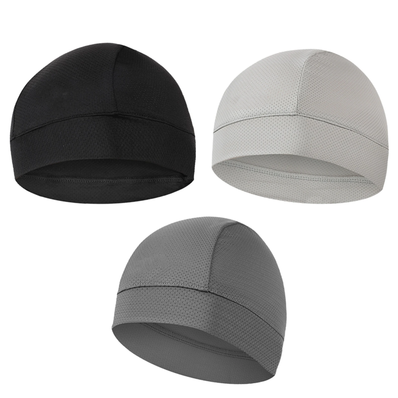 Zomer dunne ademende mesh sche - Skull Cap Helmet Liner recensie en prijs