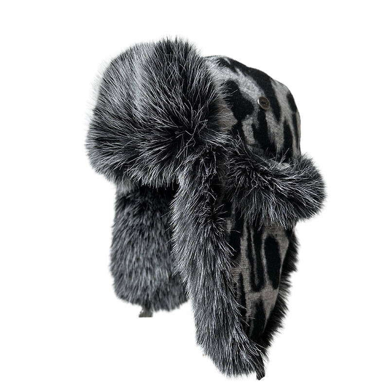 Damesmuts met luipaardprint va - Trapper Hat Ear Flap recensie en prijs