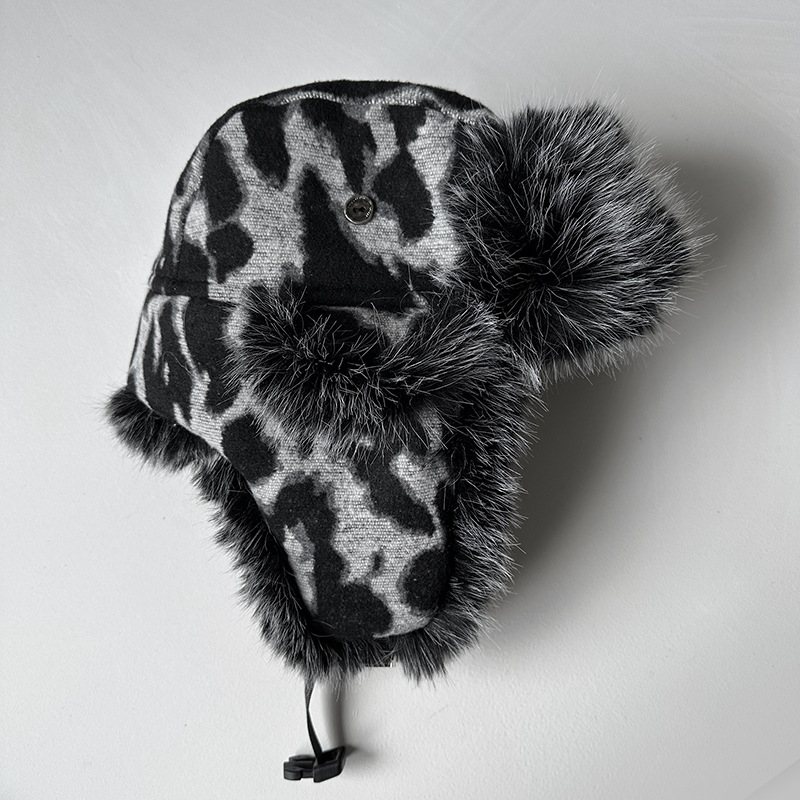 Damesmuts met luipaardprint va - Trapper Hat Ear Flap recensie en prijs