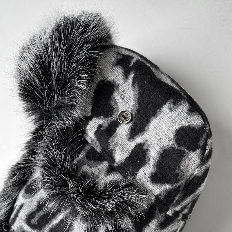 Damesmuts met luipaardprint va - Trapper Hat Ear Flap recensie en prijs